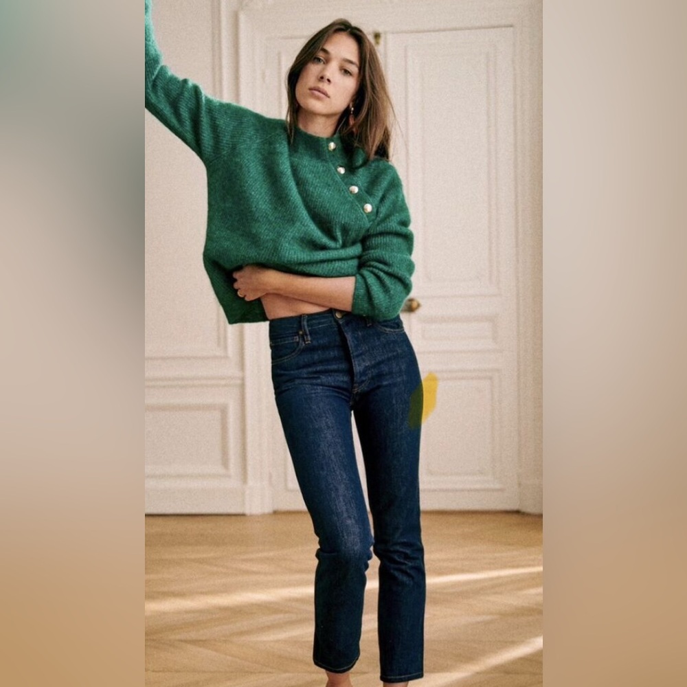 New with tags Sezane Brut Sexy Blue Jeans in Indigo